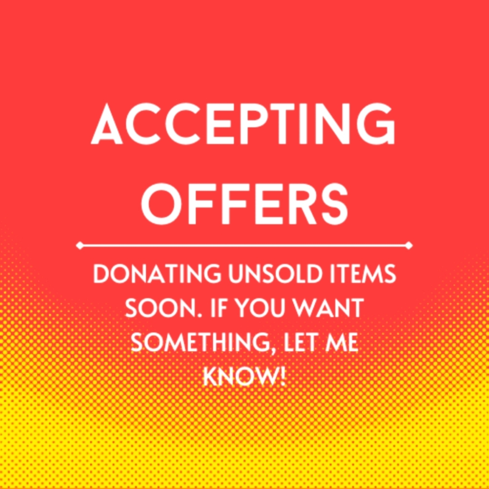 Accepting offers!